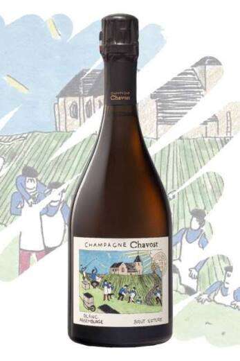 Champagne Blanc d'Assemblage Brut Nature
